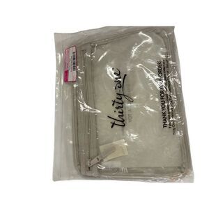 31 Thirty-one pocket a tote 11"x8"clear new‎